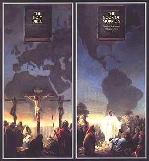 Just as the bible is a record of God's dealings with the ancient inhabitiants of the middle east, the book of Mormon is a record of God's dealings with the peoples of the AMERICAS! Christ appeared unto this remnant of Israel after his ressurection! READ 3 NEPHI! Pray and ask if it is true....If you do with faith and real intent the Holy Ghost will manifest the truth of it unto you!!